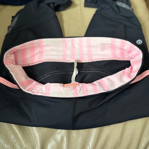 Lululemon Run Pace Crop Leggings Women's Size 6 - Picture 11 of 12